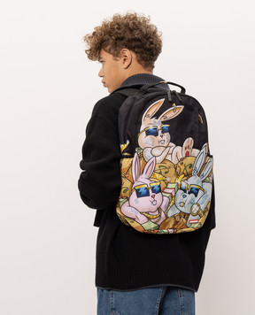 Sprayground Children's black backpack BUNNY BANKS BILLIONS 910B8147NSZ