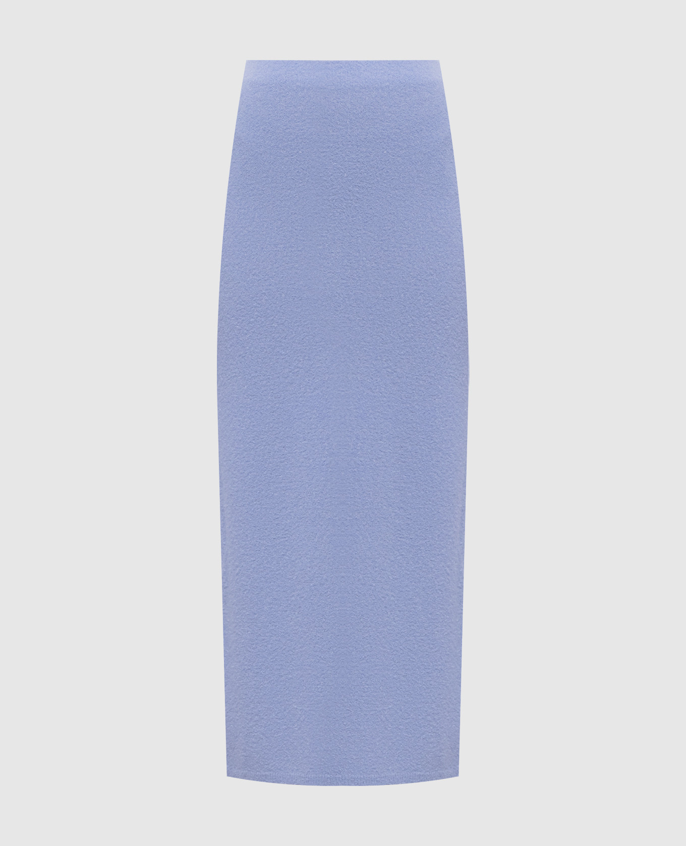 Narayan blue cashmere and silk skirt