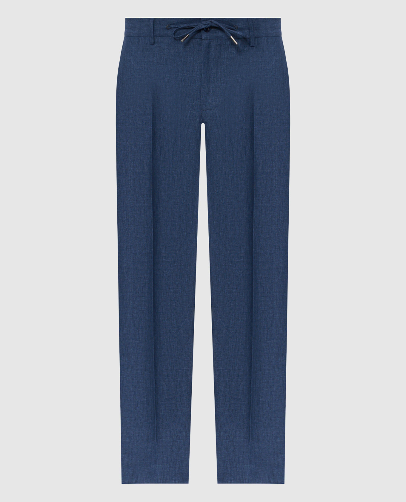

Blue linen pants Bertolo Cashmere