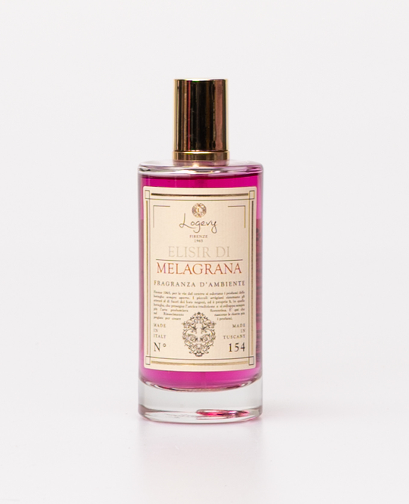 

Perfumed spray for home Elisir di Melagrana  Logevy, Pink