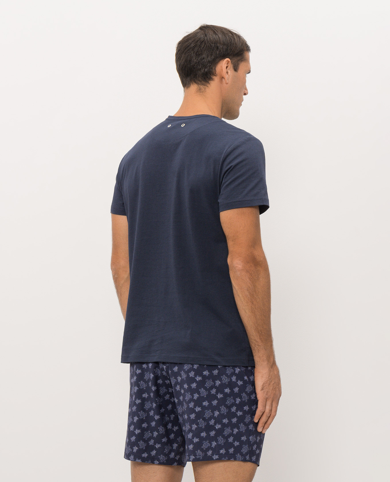 Blue T-shirt with print Vilebrequin 4
