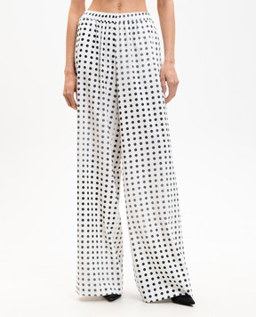 Ermanno Scervino White polka dot pants D482P756YGU