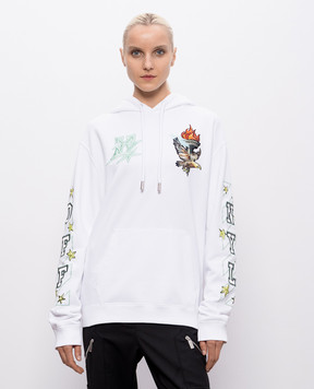 Off-White White hoodie Show NY 29E00322T