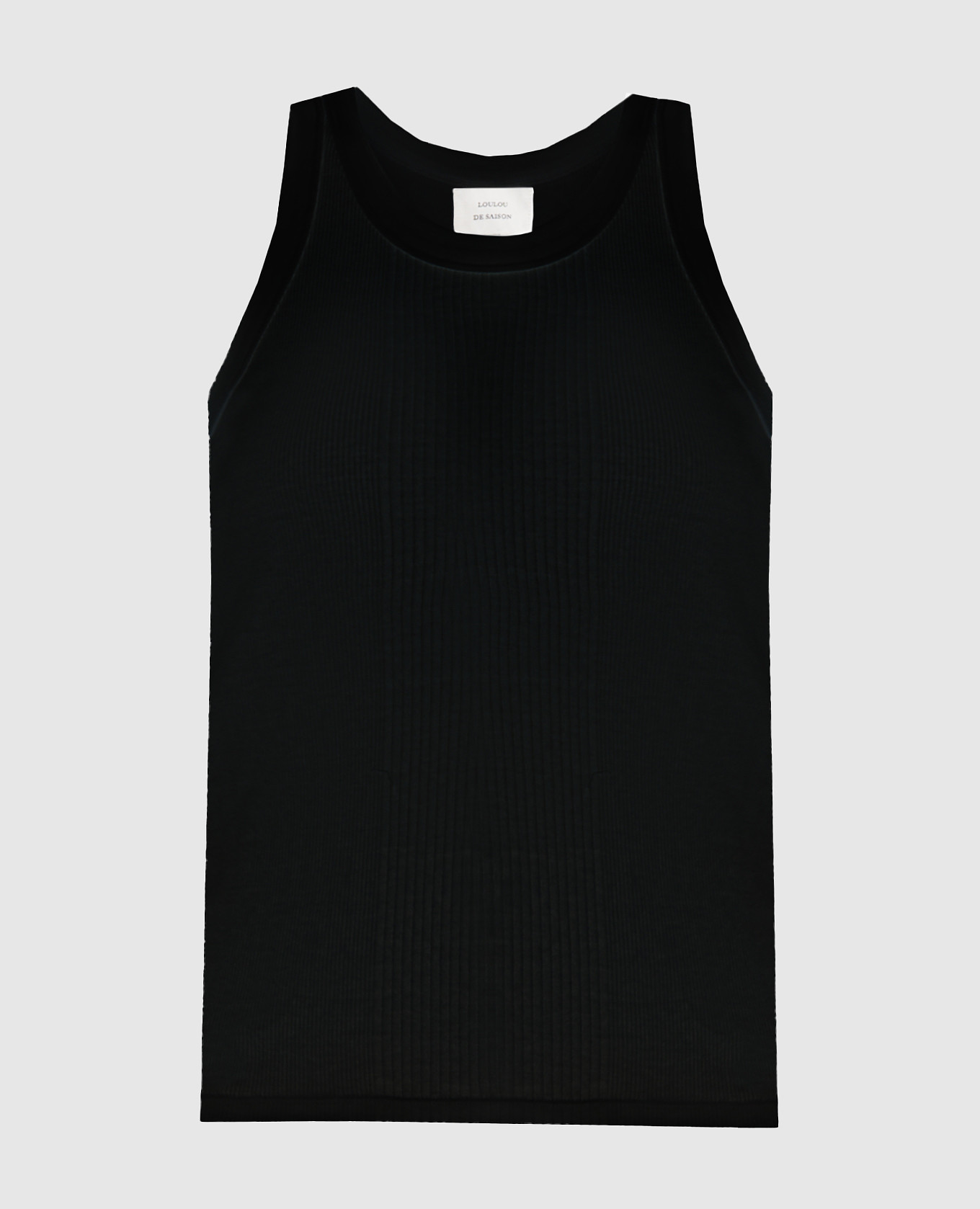 Black LIMBA T-shirt with embroidered emblem