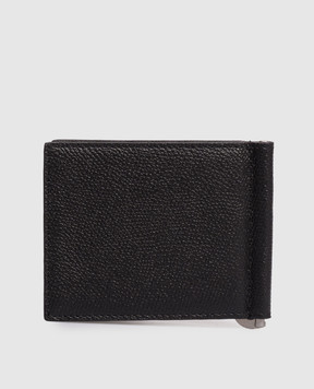 Valentino Black leather wallet Vlogo 8Y2P0AP2UAG