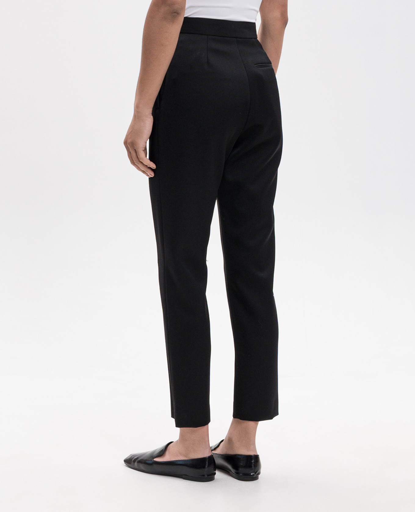 Eranza black wool pants The Row 4