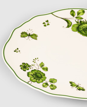 Geminiano Cozzi 1765 White porcelain cake stand Rosa Rosae SKBBU10529019