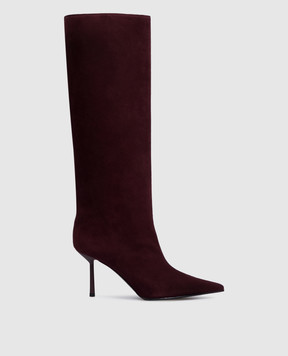 Le Silla Bella burgundy suede boots 4236C080BMPPVEP