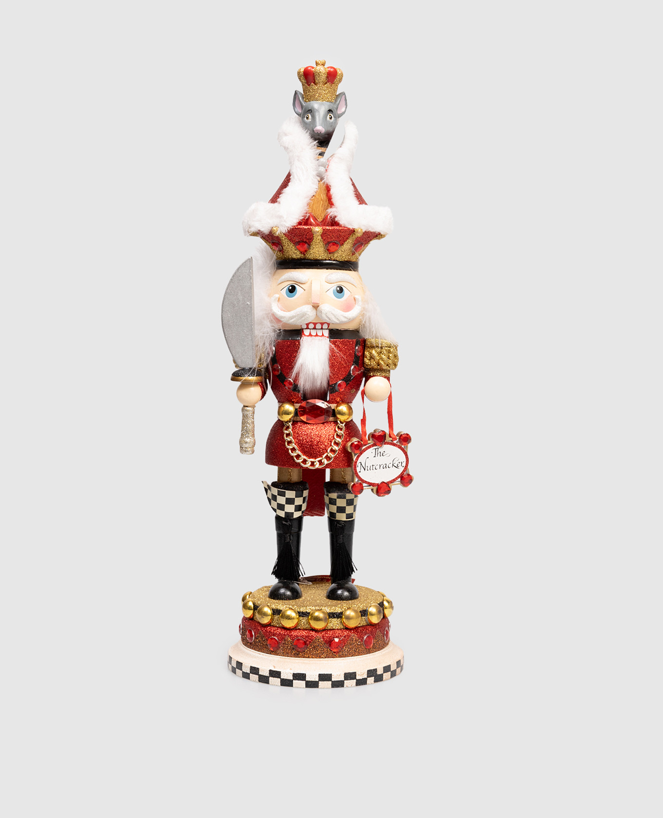

Hollywood Nutcrackers Mouse King figurine Kurt Adler, Red