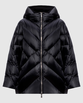 MooRER Black down jacket WANITA WANITAHC