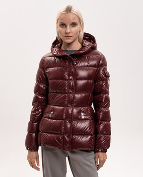 Moncler Barante burgundy down jacket L20931A00143597Z8
