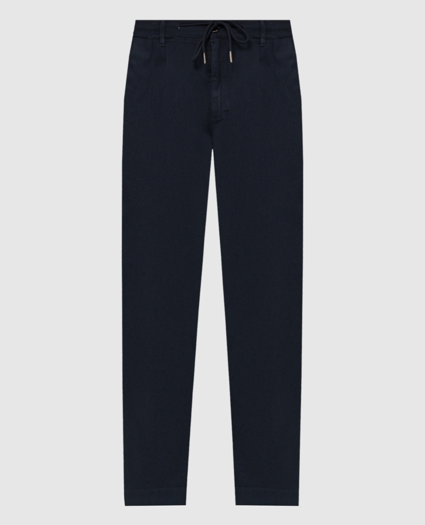 Blue linen pants