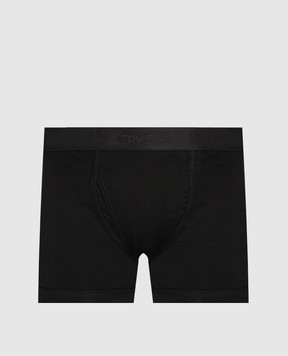 Tom Ford Black briefs with logo pattern T4LC33040