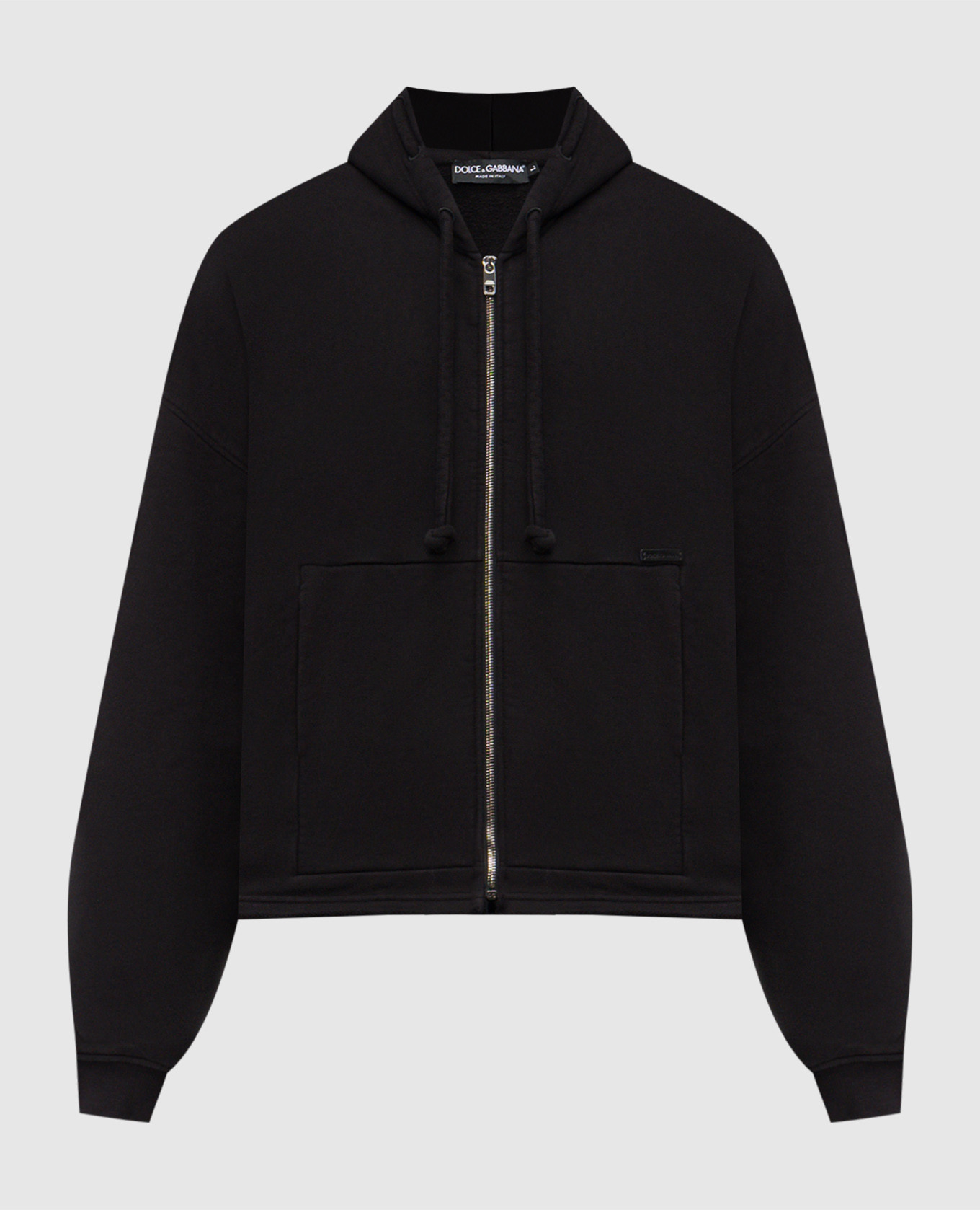 

Black insulated sports jacket with logo Dolce&Gabbana