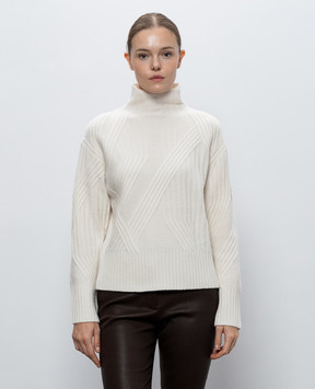 JOSEPH Isabel ivory wool sweater JF010107