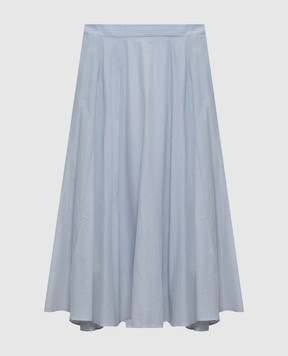 Peserico Gray midi skirt P05150L100481