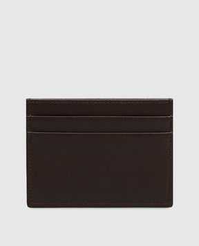 Dolce&Gabbana Brown leather cardholder BI0330A9S25