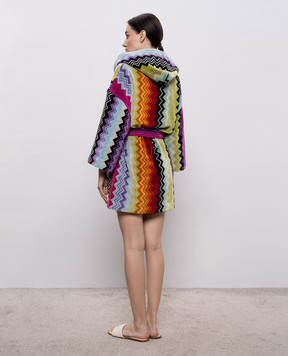 Missoni Home Giacomo terry bathrobe with pattern 1G3AC99722