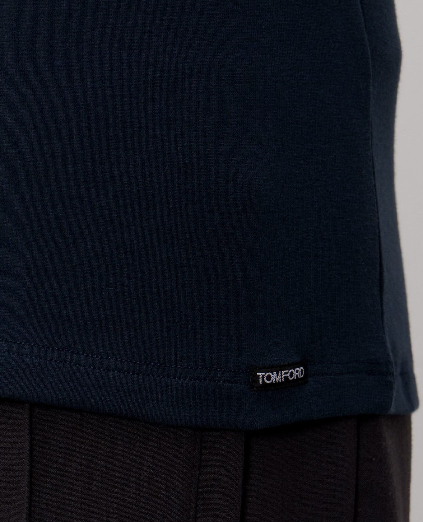 Blue cotton T-shirt Tom Ford 4