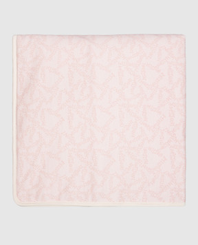 Missoni Children's pink plaid with logo print MZ0010Z4102