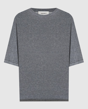 LISA YANG Rubie gray cashmere top 2025145