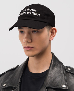 Ann Demeulemeester Black Ini cap B0013901FA722