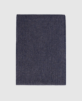 Brunello Cucinelli Blue cashmere scarf M2295700