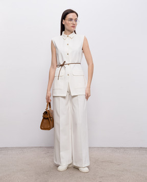Herno Ivory pants PT000197D56035