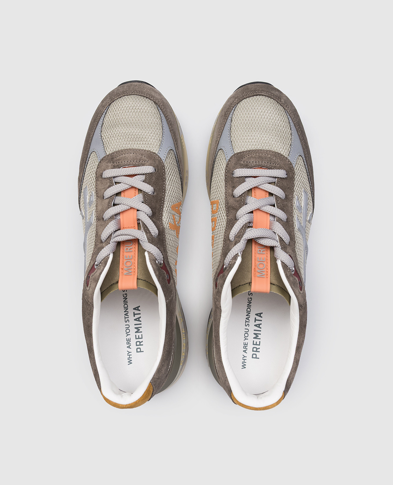 

Brown combination sneakers MOERUN Premiata