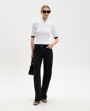 Juun.j White top with logo patch JW6251W021