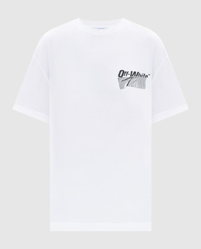 Off-White Soundsystem Tape white t-shirt with logo OWAA089F25JER007
