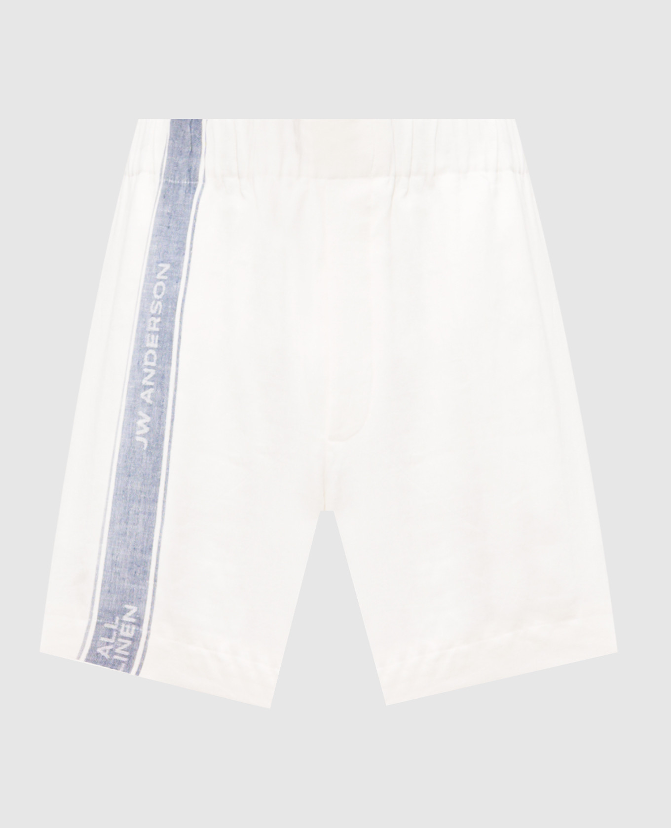 

White linen shorts JW Anderson