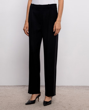 Brunello Cucinelli Black wool pants MG553P9338
