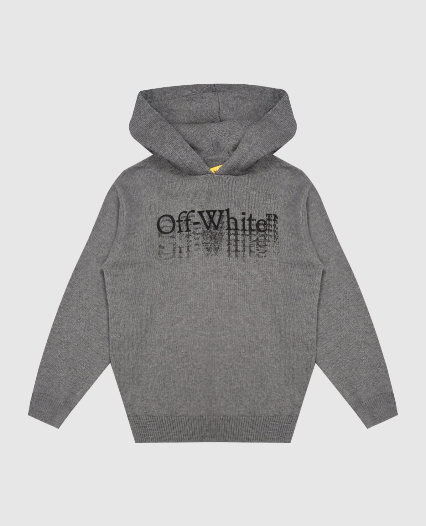 Big Bookish Stamp Kids' Gray Fleece Hoodie