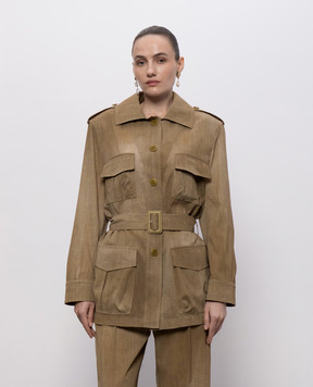 Ermanno Scervino Brown jacket D486I736CCIPRWK