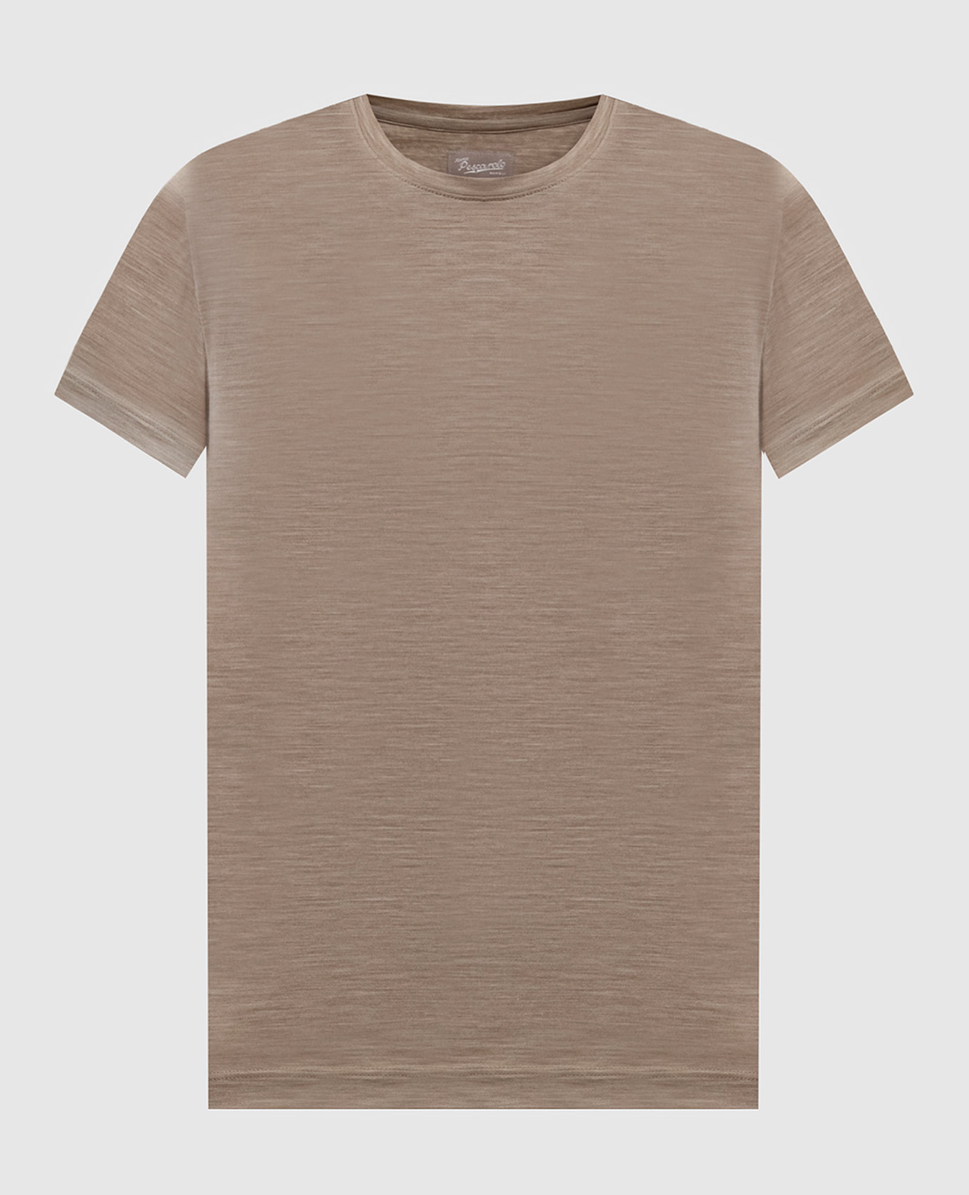 Brown wool T-shirt