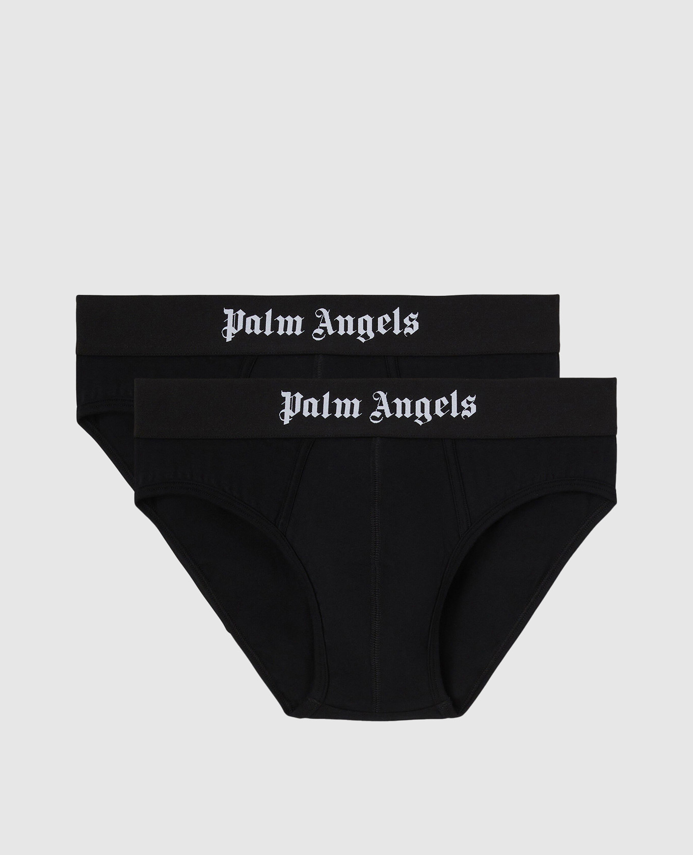 

Set of black briefs with logo Palm Angels