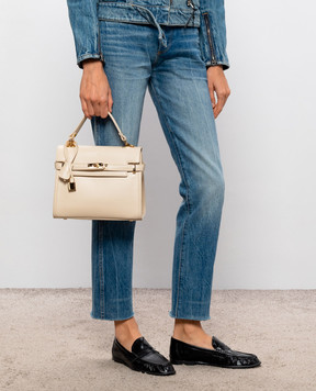Gianni Notaro Beige leather bag 099DOLLAROORO