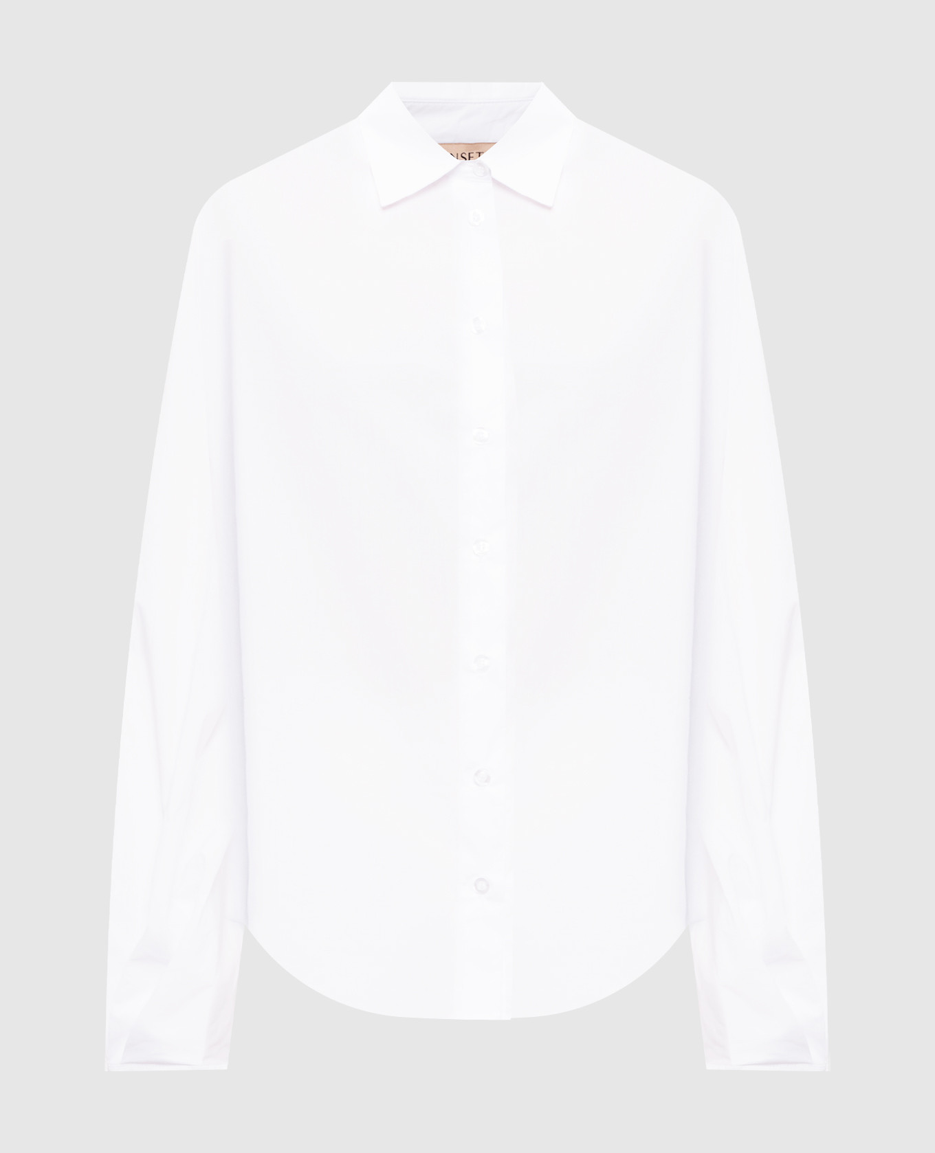 White shirt with logo Twinset