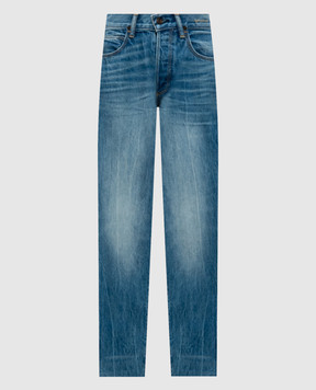 Tom Ford Blue jeans with a worn effect PAD126DEX243