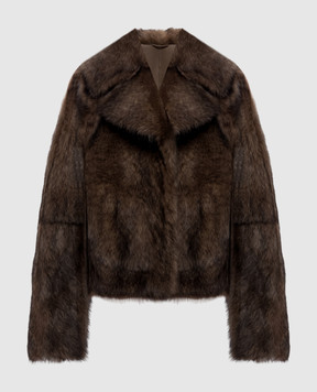 Babe Pay Pls Brown sheepskin coat 2327TOSCANA