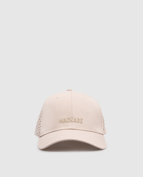Mackage Beige cap with textured logo ANDERSONMSH