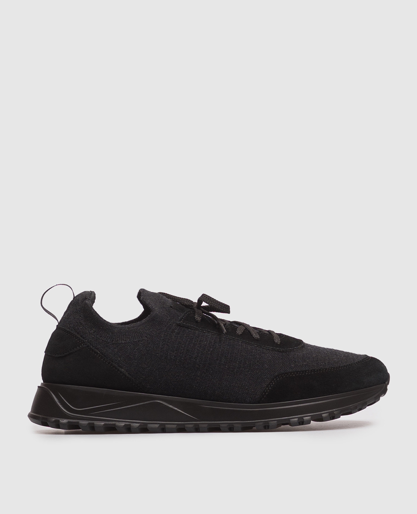 Black combination sneakers
