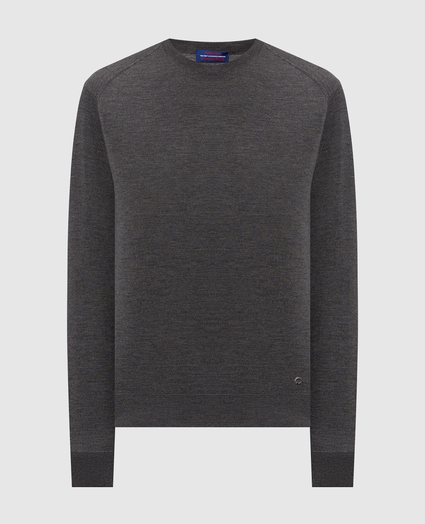 Gray cashmere jumper