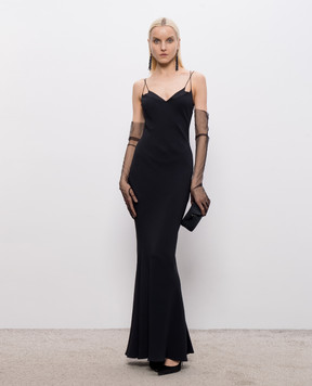 Tom Ford Black maxi dress AB3669FAX1759