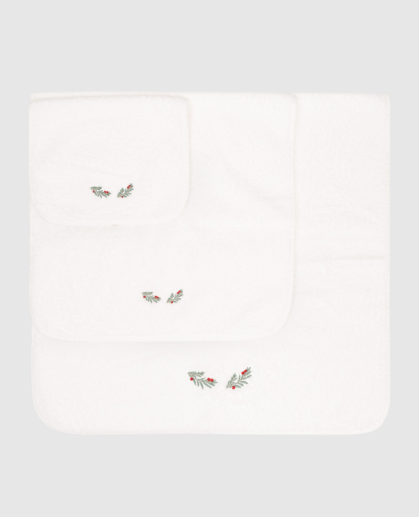 

Holly Terry Towel Set Graccioza, White