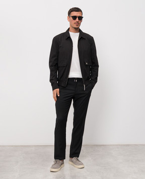 Castangia dal 1850 Black wool pants GDPCA10S26