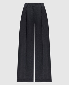 Brunello Cucinelli Gray wool pants MP549P9307