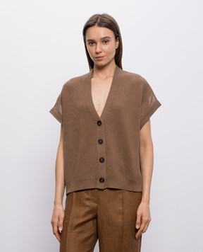 Brunello Cucinelli Brown vest M19259506