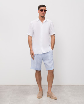 Castangia dal 1850 White linen shirt PDAMOD11S26